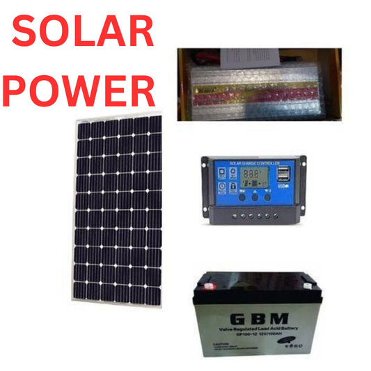 2KW Solar Power Supply Pack For Small Homes & Offices (2000W INVERTER WITH CHARGER)