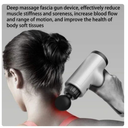 Super Massage Gun Deep Muscle Tissue Massager Therapy Gun Body Relaxation Massage Machine Muscle