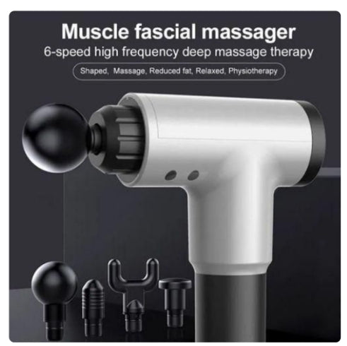 Super Massage Gun Deep Muscle Tissue Massager Therapy Gun Body Relaxation Massage Machine Muscle